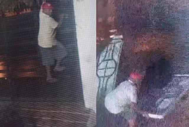 Los objetos robados son subidos a una camioneta, en la que se transportan lo sujetos