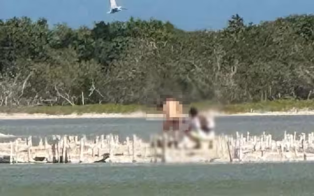 La pareja ha recibido críticas por usar las áreas naturales de Yucatán para este contenido