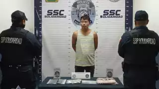 Frustran venta de un probable tirador en Playa del Carmen