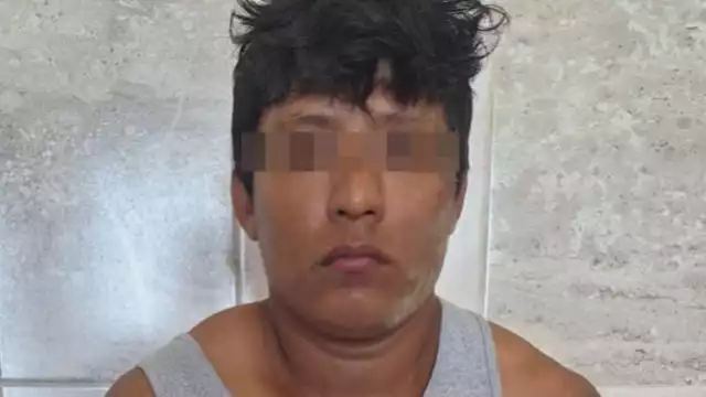 El hombre identificado como Jorge “N”, fue detenido en la colonia irregular "Dos de Octubre"