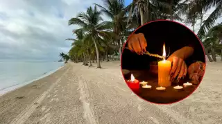 Trabajadores han dicho que en las noches ven a personas con túnicas negras