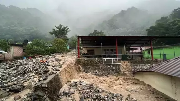 Hay serias afectaciones por las lluvias en México