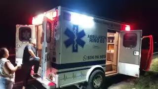 Motociclista ebrio causa accidente en Rio Hondo de Chetumal y  deja una persona lesionada 