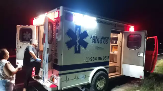 El hombre permaneció tirado a un lado del tramo, ya que ninguna de las unidades acudió al lugar debido a la distancia