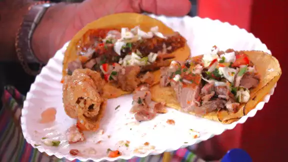 Los asistentes se deleitaron con los platillos favoritos: Castacán, puyul y cascará
