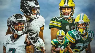 Eagles vs. Packers, listos para partido histórico  de la NFL en Brasil 