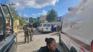 Los lesionados fueron trasladados a un hospital de la ciudad para recibir atención médica