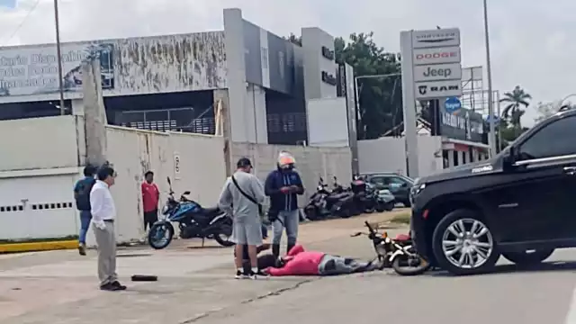 Se registran dos accidentes viales en Chetumal