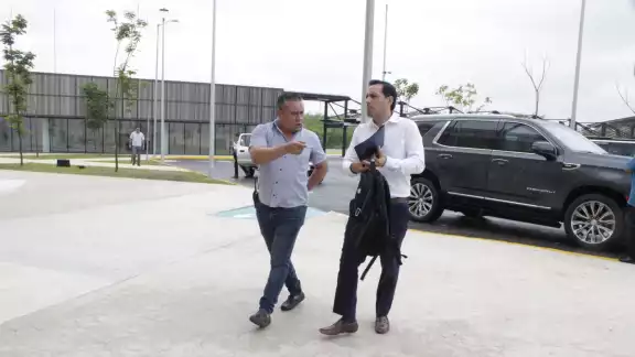 El gobernador Mauricio Vila ingresó a la Estación Teya del Tren Maya El gobernador Mauricio Vila ingresó a la Estación Teya del Tren Maya