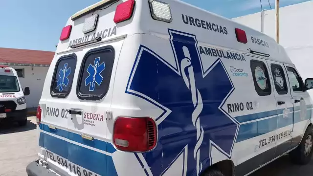 Ambulancia atiende a trabajadores que sufrieron de picaduras de abeja africana