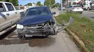 Falta de precaución de conductores continúan accidentes en Chetumal