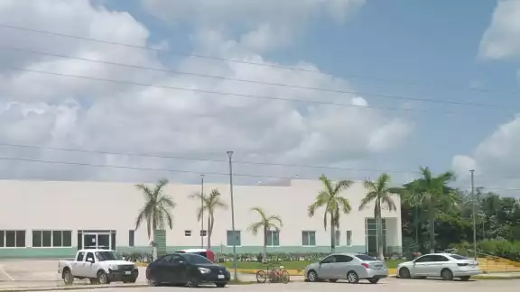 Hospital de Sabancuy, en Campeche Hospital de Sabancuy, en Campeche