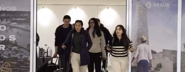 Los vuelos partieron con demoras por menos de una hora