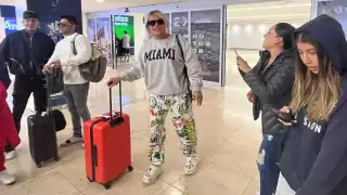 Contenta y sonriente, compartió fotografías con sus fans