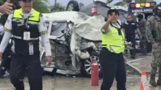 Hasta el momento se han confirmado dos personas sin vida