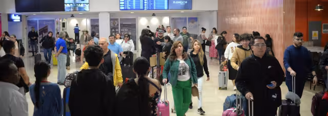 Los vuelos han registrado demoras durante este viernes