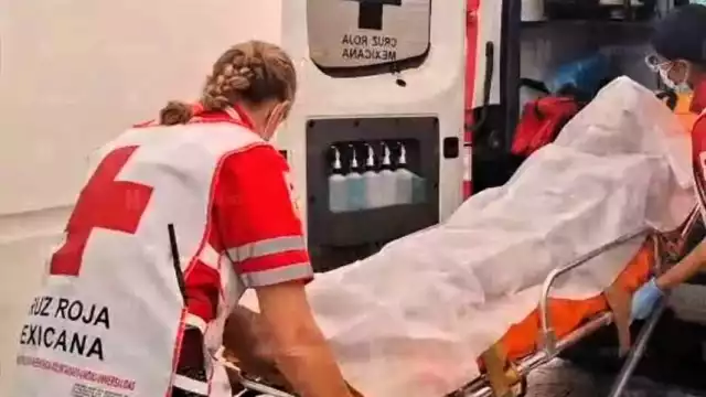 Debido a las lesiones que presentaba fue llevado al hospital