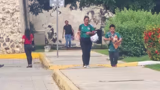 Con la camiseta del Tri, campechanos viven la emoción del Mundial