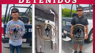 Detienen a dos motociclistas armados en la carretera Sabancuy-Escárcega