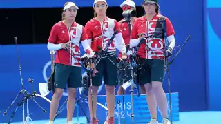 El equipo mexicano femenil de tiro con arco