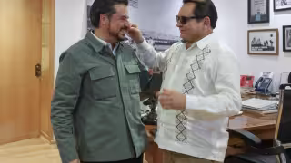 Joaquín Díaz Mena se reunió con Zoé Robledo