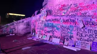 Pintas en protesta del 8M en Mérida ponen en el foco a funcionario de Semujeres; ya revisan el caso