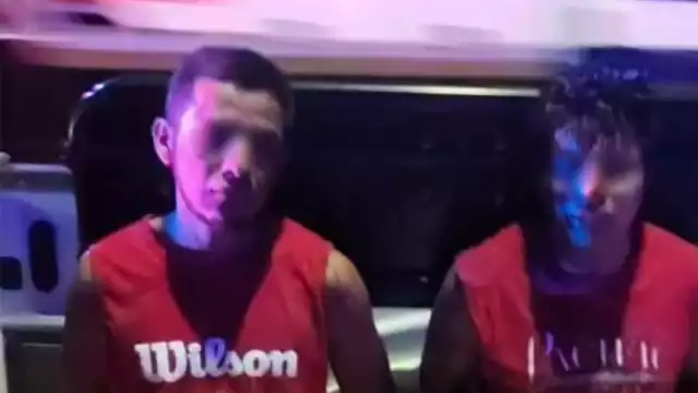 Los sujetos lograron huir, causando una persecución entre vecinos y autoridades, pero fueron detenidos nuevamente