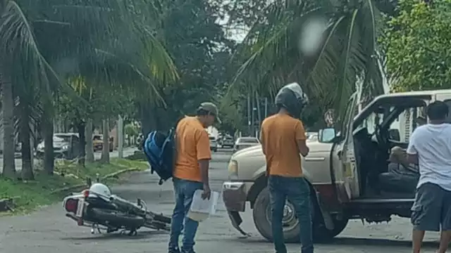 Chetumal registró diversos accidentes viales.