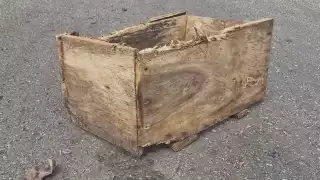 En la comisaría de Kancab, a unos metros del cementerio, encontraron fragmentos óseos