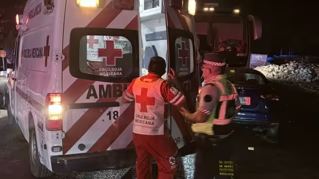 En el otro vehículo involucrado no se reportaron lesionados o víctimas mortales