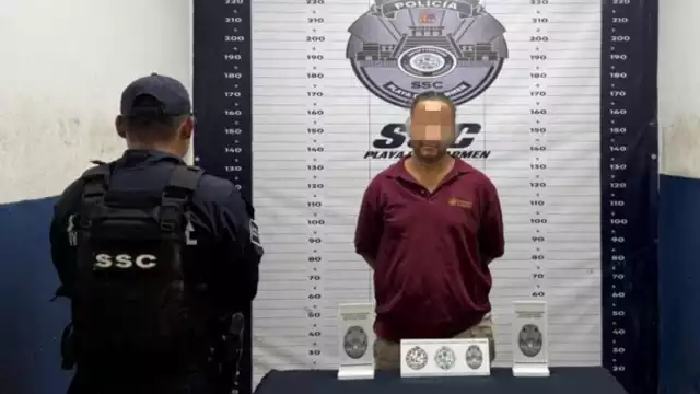 El sujeto fue identificado como Iván “N”, de 43 años y originario de Chiapas.