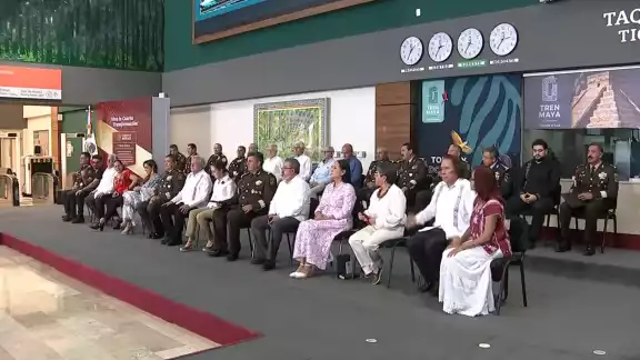 El evento se realiza desde la Estación Chetumal del Tren Maya El evento se realiza desde la Estación Chetumal del Tren Maya