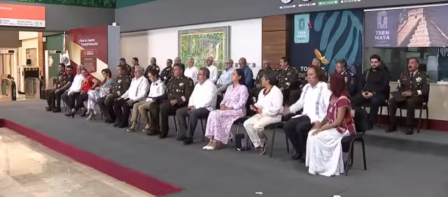 El evento se realiza desde la Estación Chetumal del Tren Maya