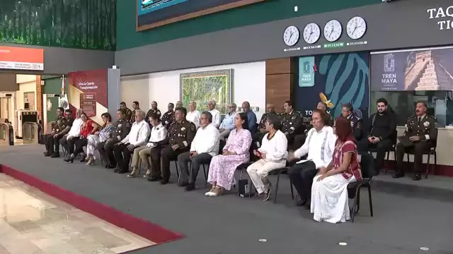 El evento se realiza desde la Estación Chetumal del Tren Maya