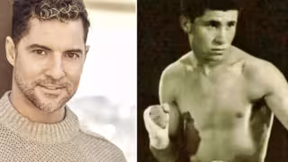 David y su padre un destacado deportista