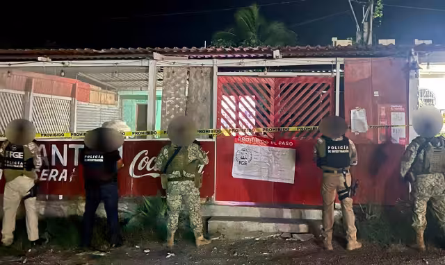 Una mujer fue detenida en las inmediaciones del sitio.