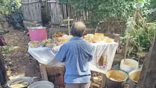 Preservan herencia maya: Familia de Hopelchén realiza el ritual del Hanli Kool para agradecer la cosecha