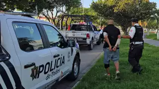 Detenido por presunta amenaza y robo con violencia