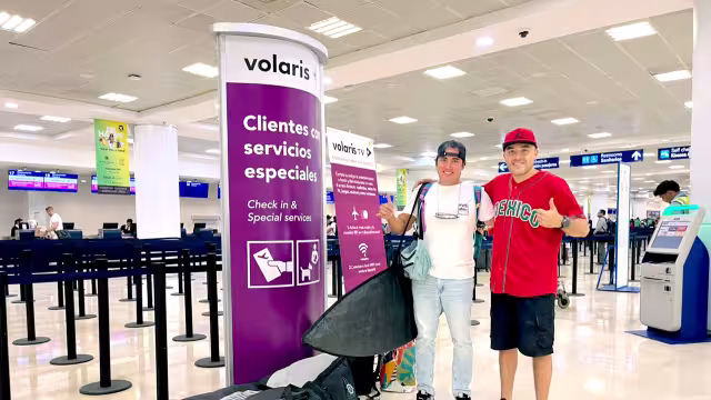 Junto con su amigo Víctor Álvarez programaron la logística desde hace cuatro meses