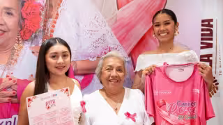 DIF Yucatán presenta Agenda Rosa 2026 con mastografías y prótesis mamarias