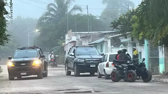 Policías acordonaron el área para las diligencias correspondientes