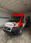 Socorristas de la Cruz Roja llegaron a la escena para darle los primeros auxilios a la víctima, luego la trasladaron de emergencia al Hospital General