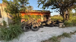 Champotón: llantas en desuso generan contaminación y riesgo de dengue