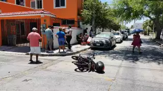 Motociclistas heridos en choque; logran acuerdo para evitar proceso legal