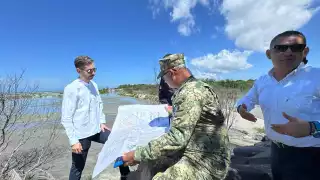 El Gobierno Federal, con apoyo de Pemex y Sedena, destina mil 385 millones al dragado del puerto de Carmen para fortalecer la infraestructura de Campeche.