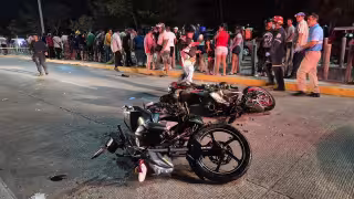 Motociclista pierde la vida tras choque en Campeche