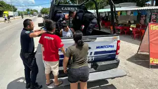 Conductor detenido por Tránsito Municipal