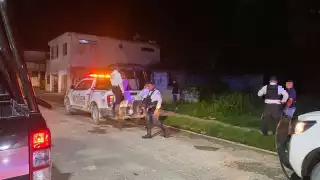 Detienen a cuatro hombres en Escárcega; robo y daño a propiedad privada, entre los delitos