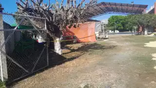 Los alumnos toman clases en el comedor, lo que los obliga a ingerir alimentos en lugares insalubres