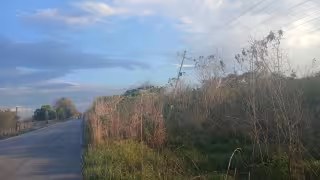 Más de un año con poste en mal estado en Escárcega